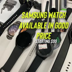SAMSUNG WATCH STARTING $99