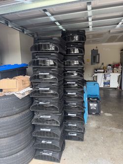 Lot of Commercial Air Movers / Floor Dryers