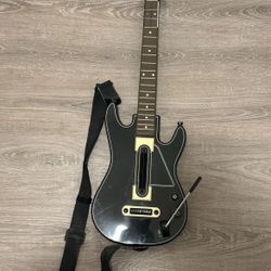 Guitar Hero Live Guitar for XBOX 360/PS4 Black Activison no dongle Model 0000654