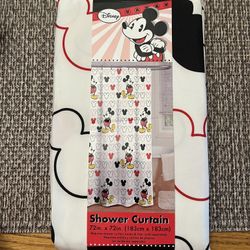 Mickey Mouse Shower Curtain 
