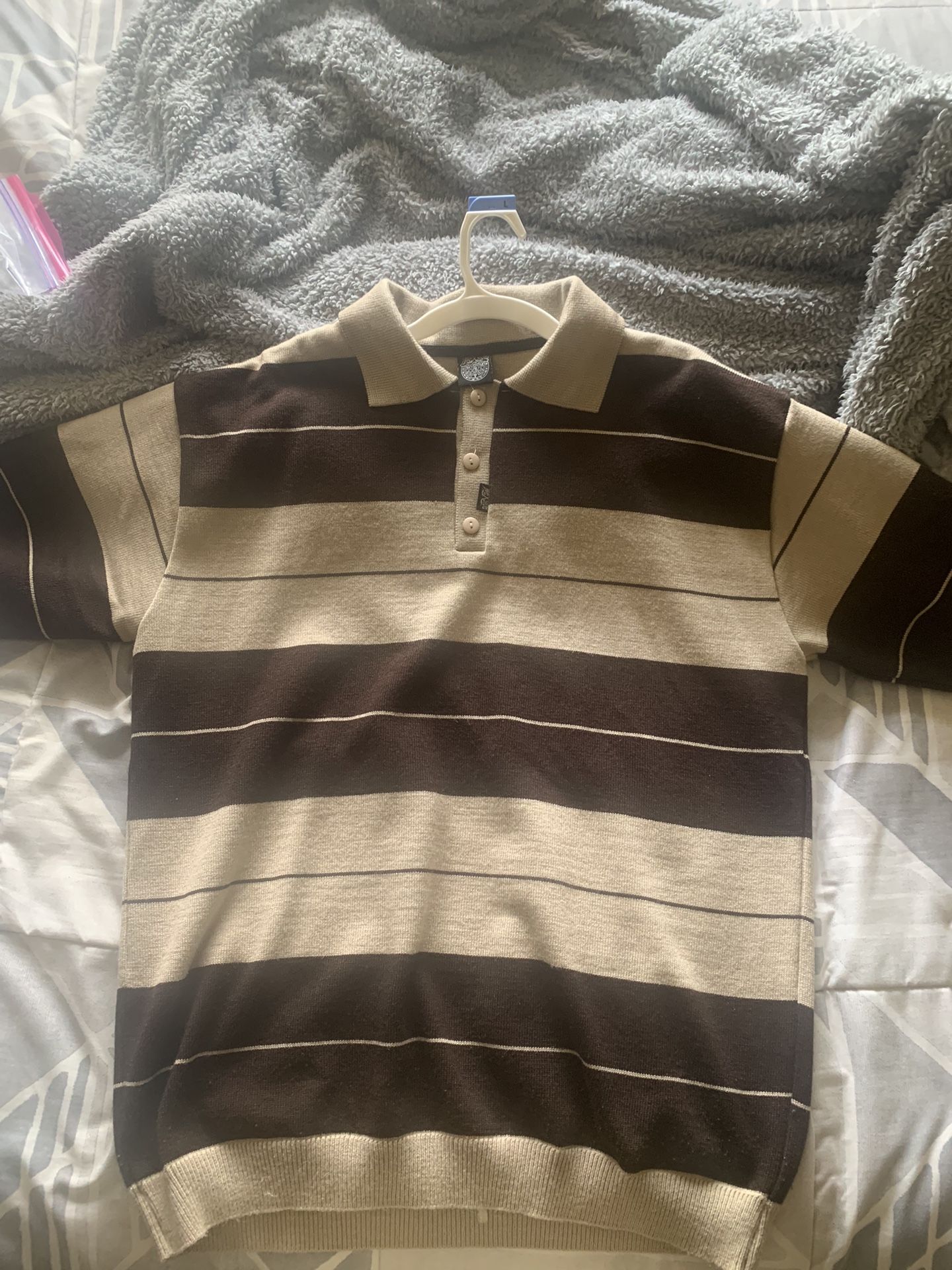 Charlie Brown Size Large Not Fb County Tan And Brown