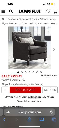 Accent chair almost new