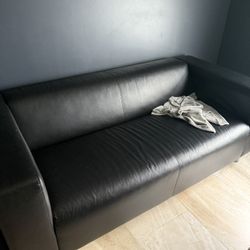 black couch