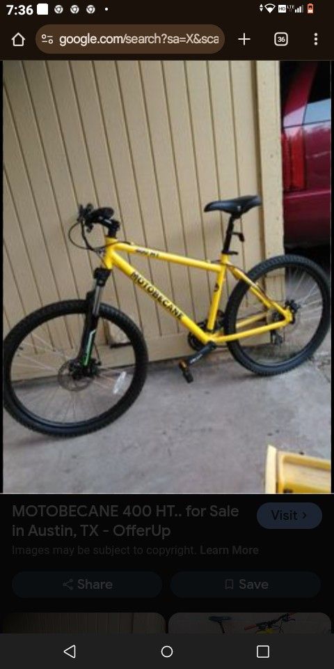 Motobecane Bike In Almost Perfect Condition Just Used