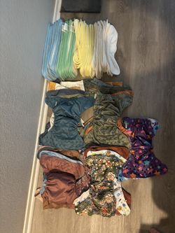 Kinder Cloth Diapers And New Inserts