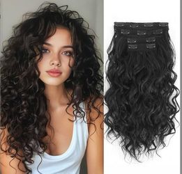 Curly Clip Hair Extensions 