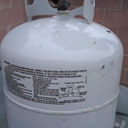 Empty Propane Tank