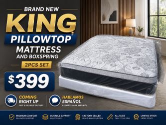 🇺🇸🇺🇸NEW PILLOWTOP SET $399