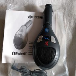 PORTABLE HANDSFREE CAR KIT BLUETOOTH WIRELESS