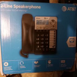 At&T 2-line Business/Commercial Use Phone - New In Box- Never Used