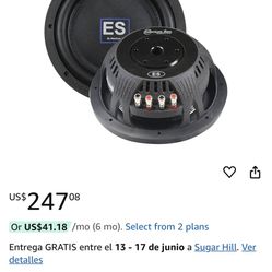 ES American Bass 10 Inch