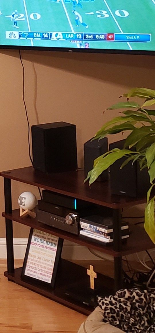 Cherrywood 3 shelf TV stand