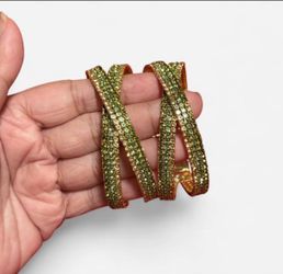 I.N.C rhinestone bangles