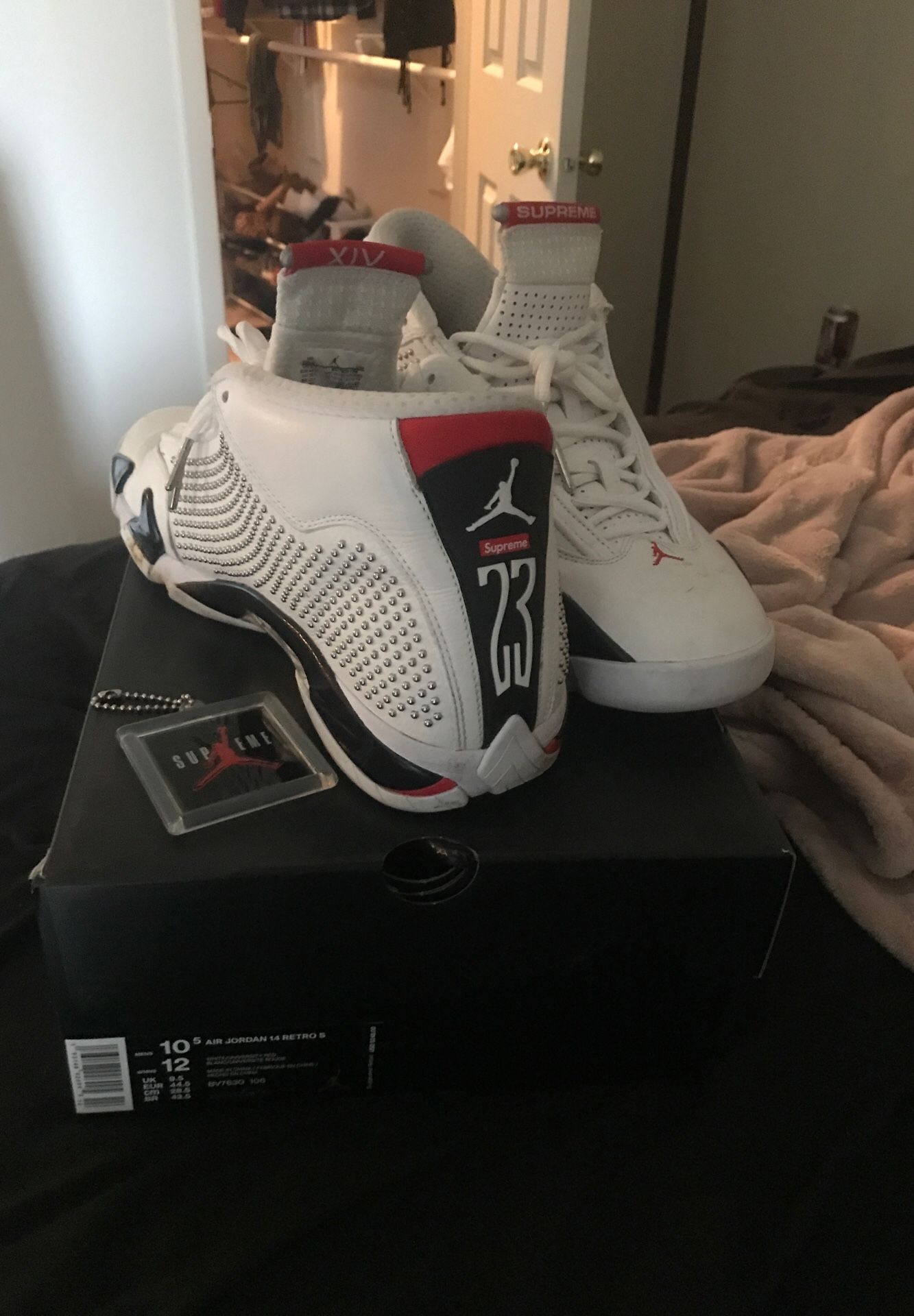 Supreme Jordan 14 Size 10.5