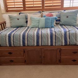 Twin Bed with Storage