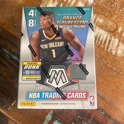 2019-20 Mosaic Basketball Card Blaster Box