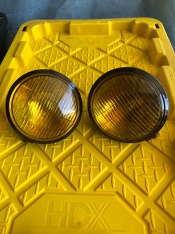 Vintage car fog light