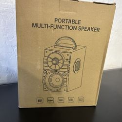 portable multifunctional speaker 