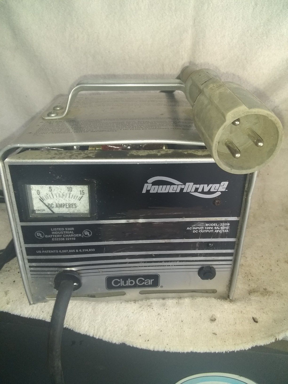Power Drive. 48 volt Club Car battery charger. for Sale in Grabill, IN