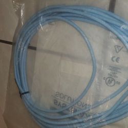 New Cat 6 Ethernet/Network Cable 25ft Light Blue  


