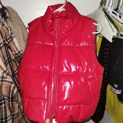 Red Cropped Vest