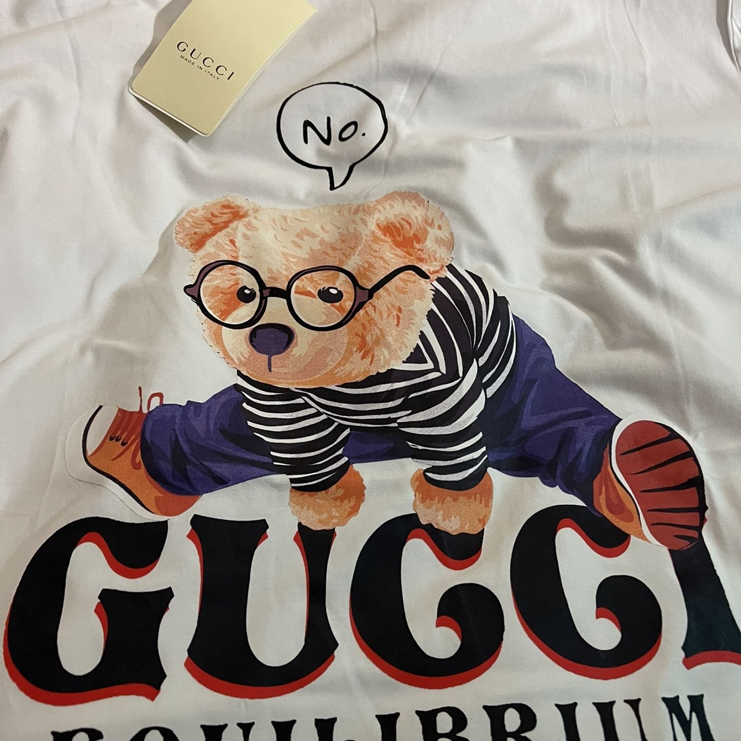 Louis Vuitton Supreme Cartoon Bear T-Shirt 