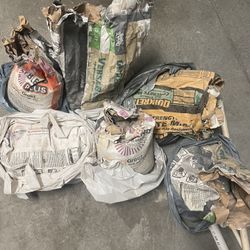 Free Concrete Bags And Grout Color Gray