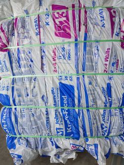 Kraft insulation R13 cover 106 sqft the pris for each bag