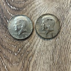 $10 Roll Of 40% Silver Half Dollars  