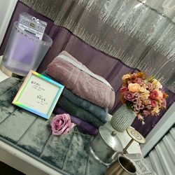 Purple Shimmer Bathset