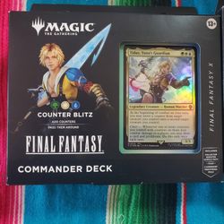 Final Fantasy Magic The Gathering Commander Deck Tidus