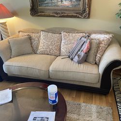 Sofa Set With End Table And Coffee Table