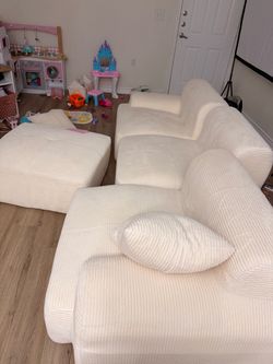 Couch sectional boneless