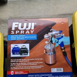 Fuji Spray
Semi-PRO 2 - M-Model HVLP Paint Sprayer Gun with Bottom Feed 1 qt. Cup and 1.3 mm Air Cap Set HVLP Paint Sprayer System