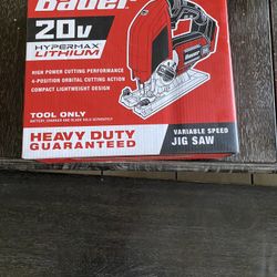BAUER 20 V JIG SAW
