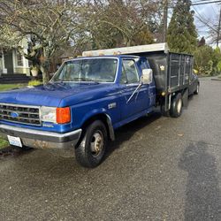 91 F-350 Diesel Dump Truck 