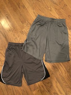Set of 2 sz L/XL (14/16) Boys/Youth Athletic Shorts