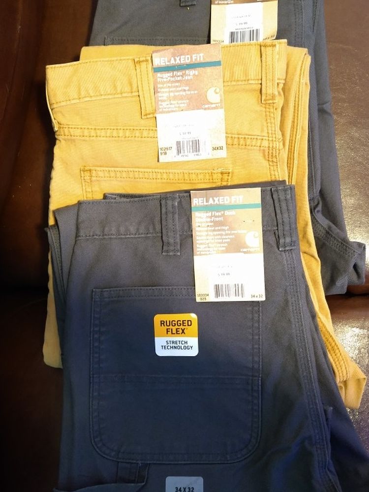 Mens Carhartt And Levi's