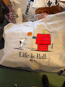 BAIT x Peanuts Snoopy 'Life is Ball' T-Shirt