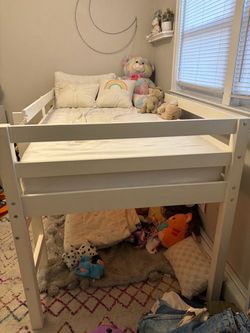 Twin size bed frame w/ mattress