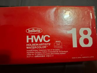 Holbein 18 Color Artist's Watercolor Set - Brand New!**