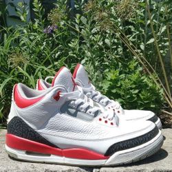 Jordan 3 Fire Red 2013 Size 12