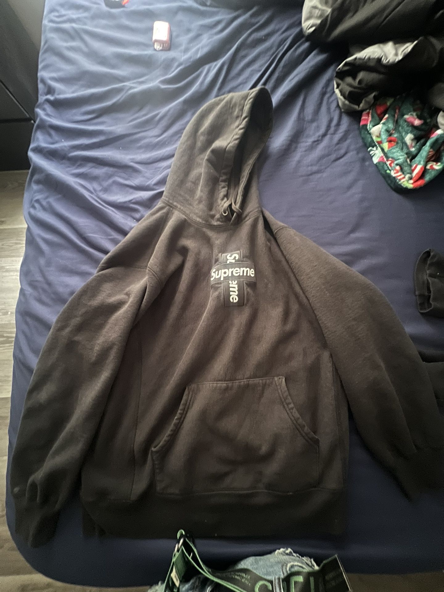 Supreme Cross Box Logo Hoodie