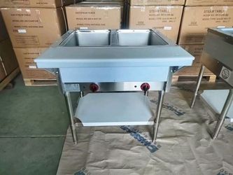 ETL Steam Table 2 Pan Gas Propane Warmer HN-2-NAT-GS