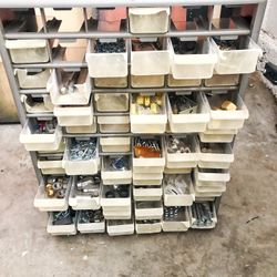 Big Box Of screws of all sizes-  More Than 200. 