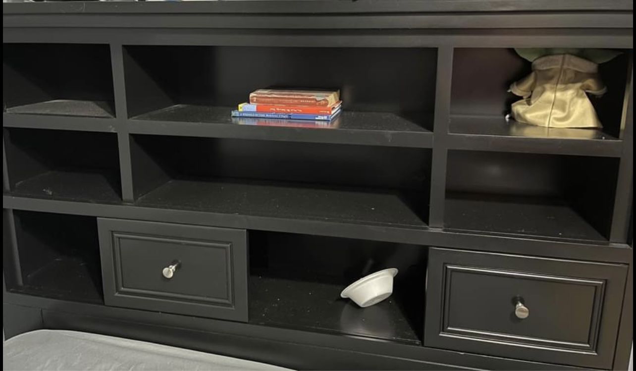 Book Case Headboard For Queen Size Bed