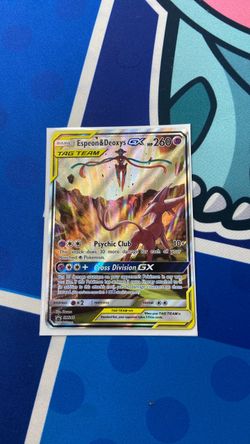 Pokémon - tag team espeon & deoxys Gx sm240