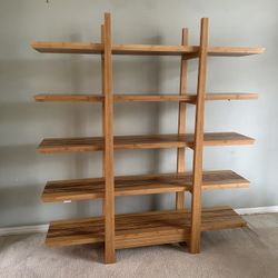 Solid Wood Bookshelf 