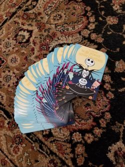 Nightmare Before Christmas playing cards