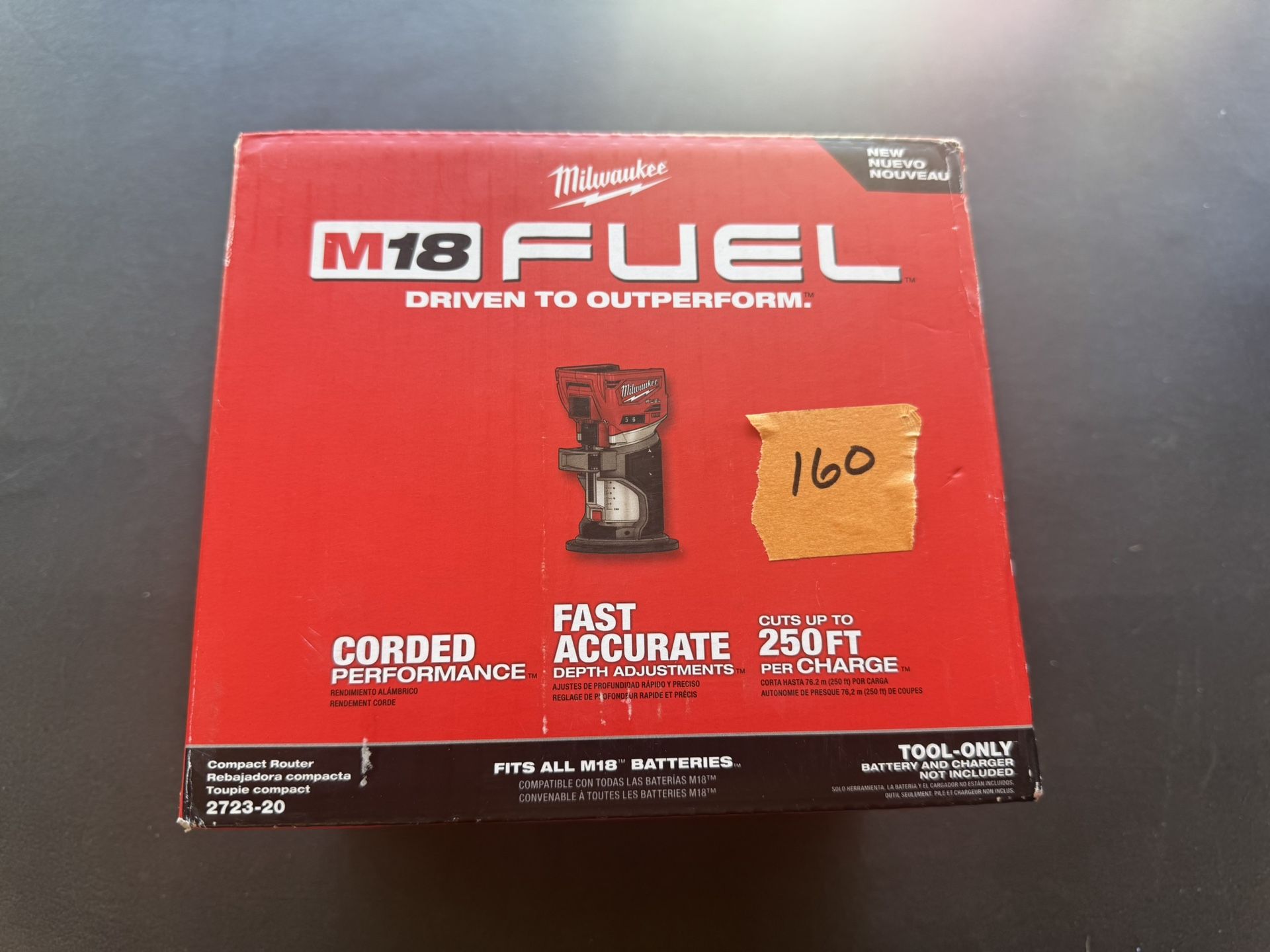 Milwaukee Fuel Router TOOL ONLY